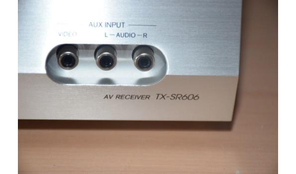 AV receiver SONY, type TX-SR606, werking niet gekend